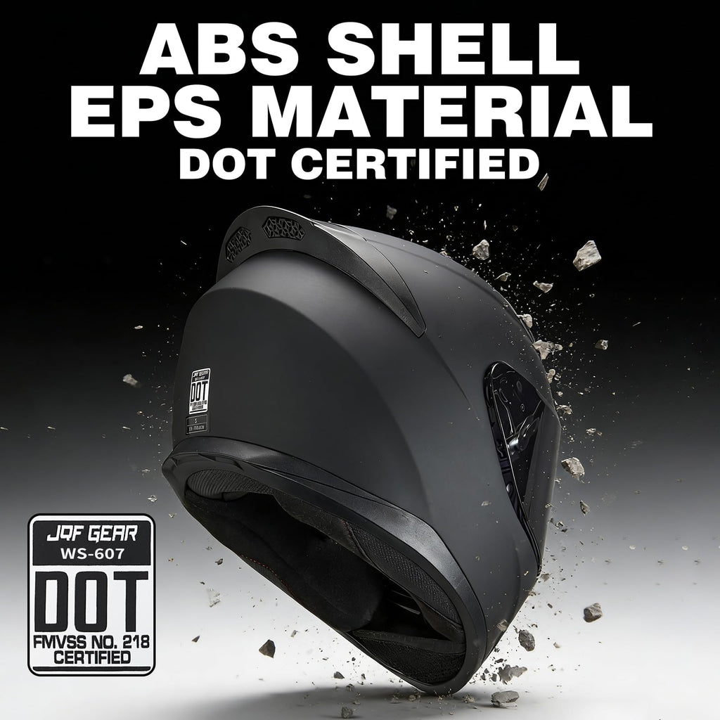 Full Face Motorcycle Helmet DOT Approved Q517452