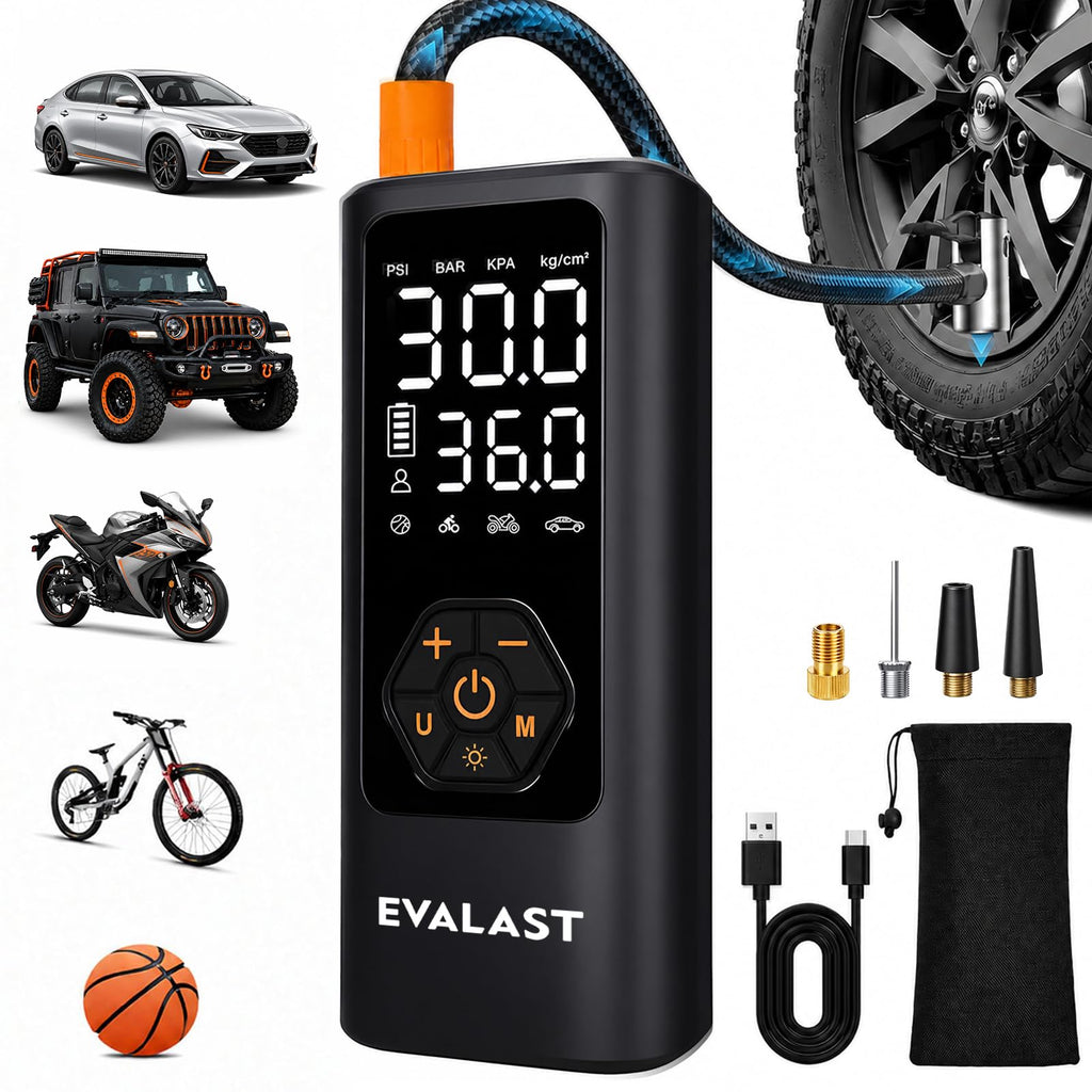 Portable Air Compressor 150 PSI Cordless Tire Inflator A2698