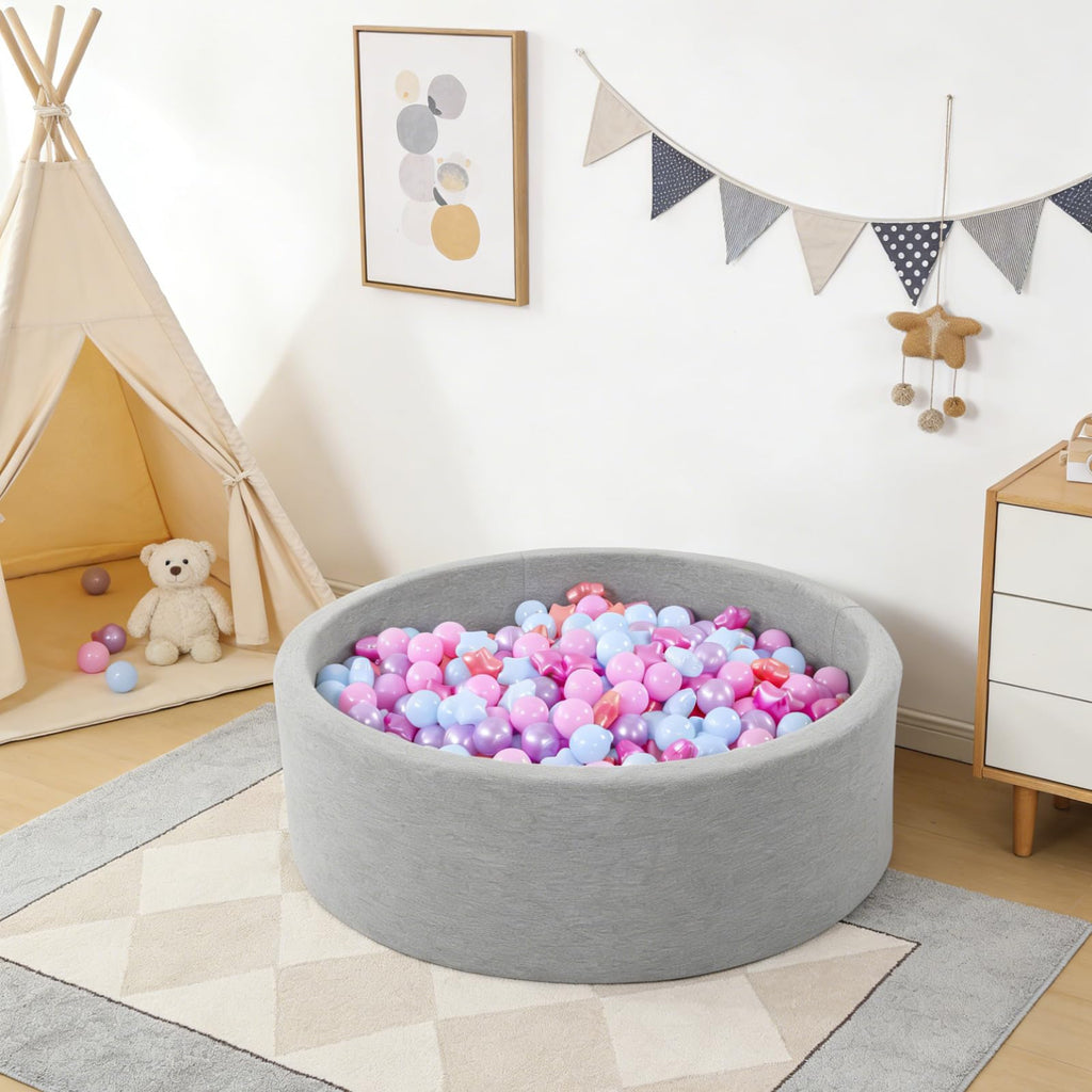 100 200 500 Pack Phthalate & BPA Free Plastic Ball Pit Balls K315