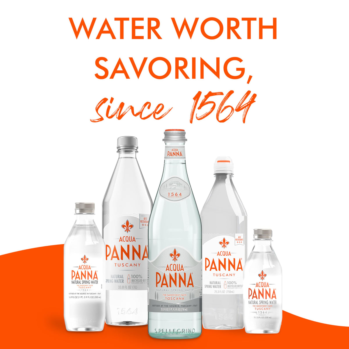 Natural Spring Water 11.15 FL OZ Plastic Bottles 24 Count I77396