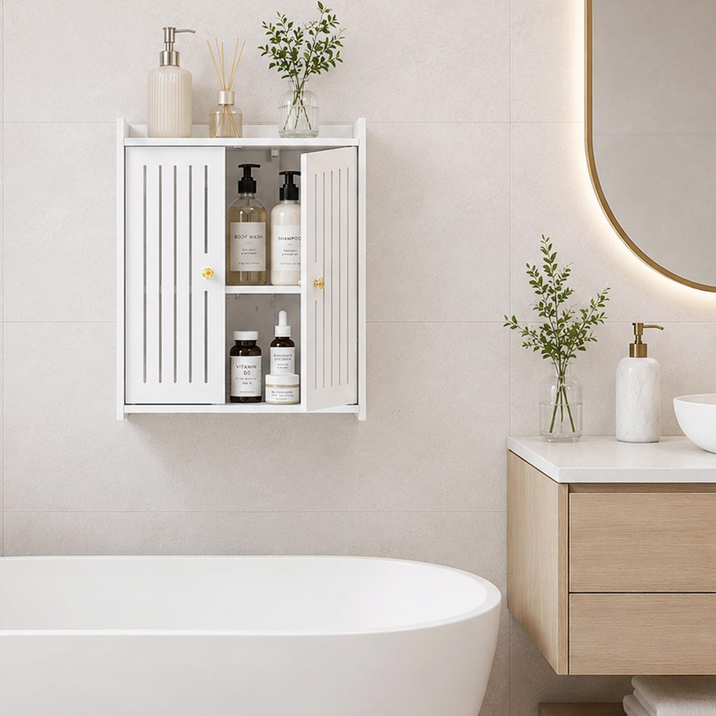 3-Tier Wall Bathroom Storage Cabinet Q830656