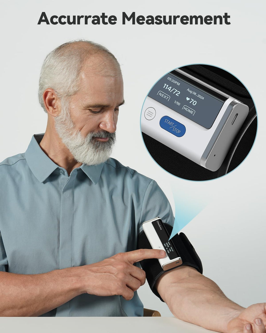 Upper Arm Blood Pressure Monitor with Bluetooth Cuff N6691