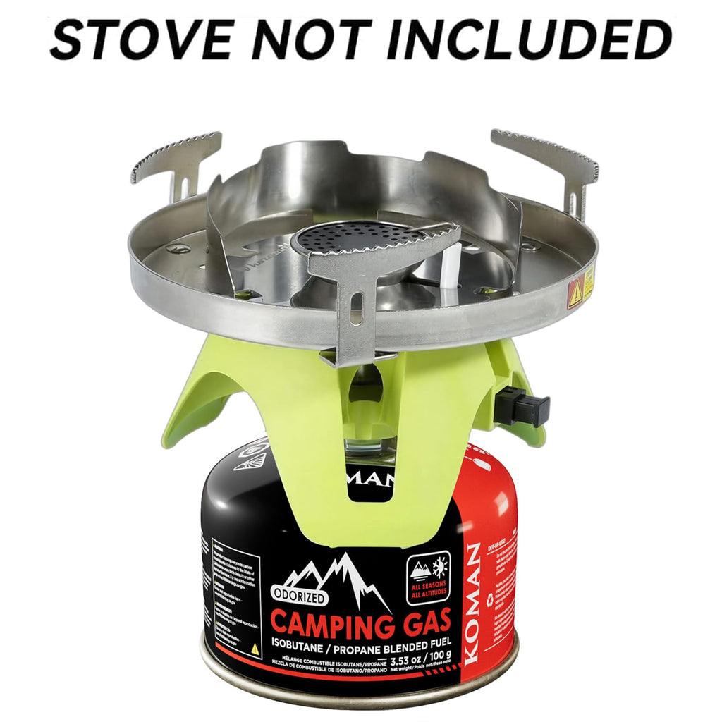 Isobutane Butane Propane Blend Camping Fuel Canister 4 Pack Z436020