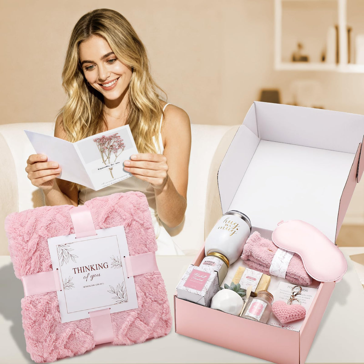 Pink Spa Care Package G86860
