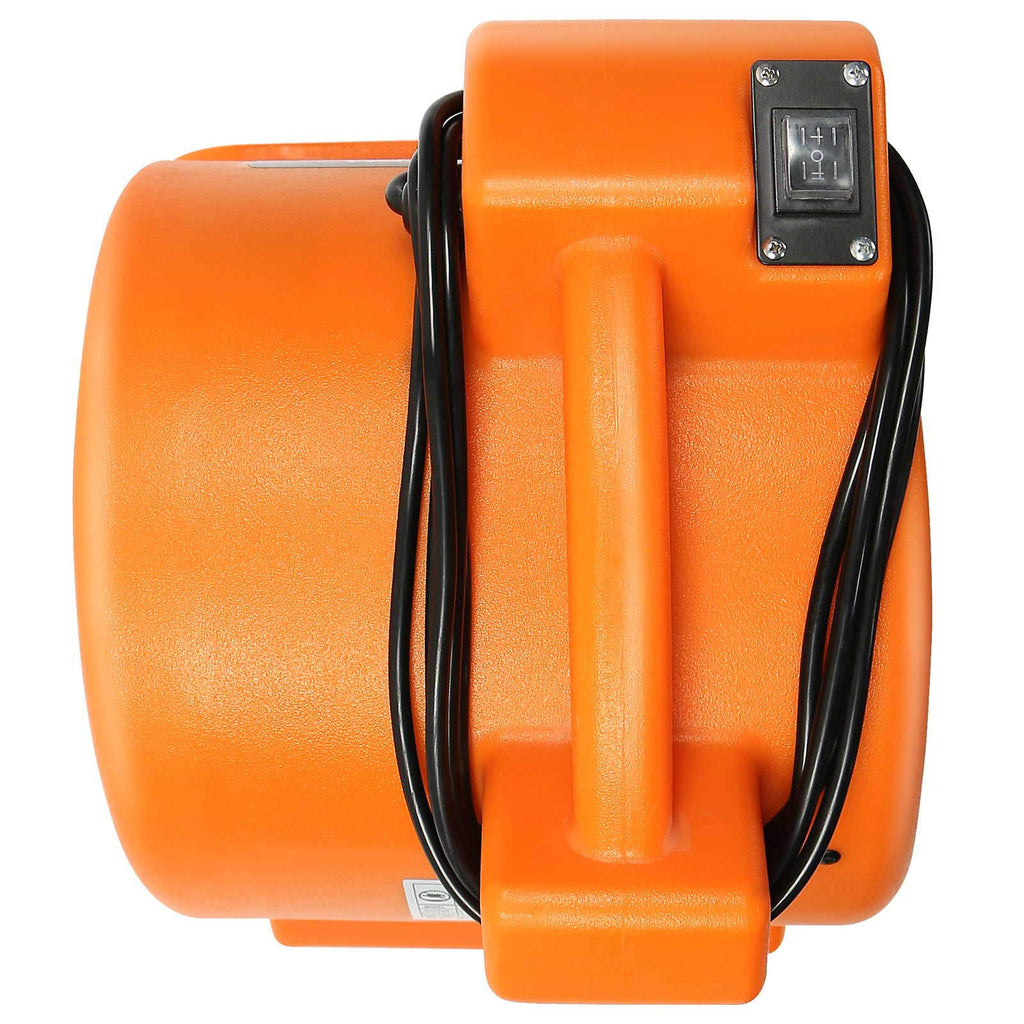2 Speed 1/2 HP Orange Air Mover Floor Fan B657644