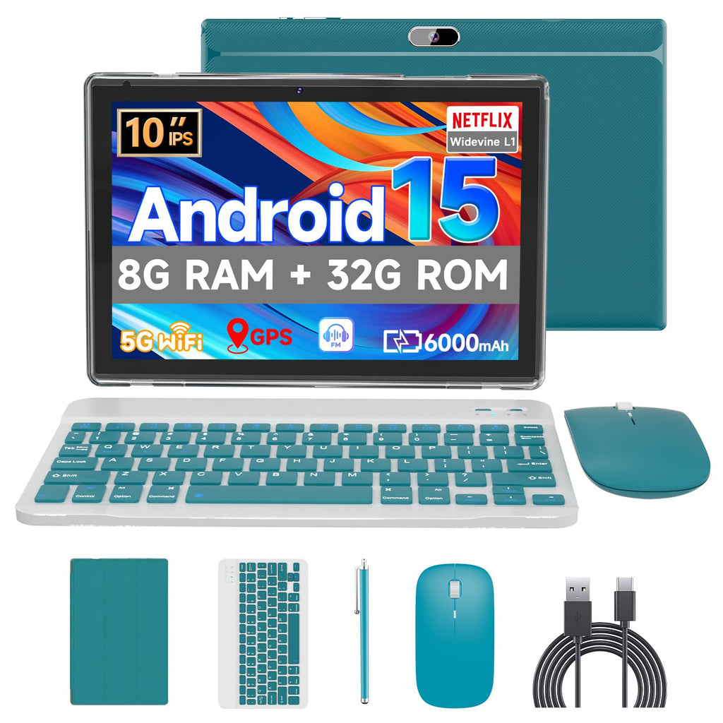 10 inch 2 in 1 Tablet with Keyboard Case G313