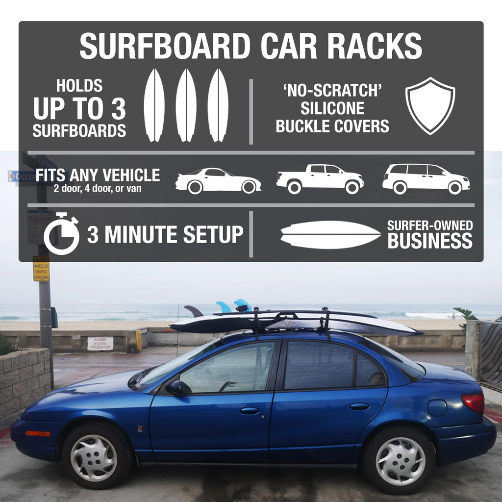 Padded Surfboard Car Racks O709