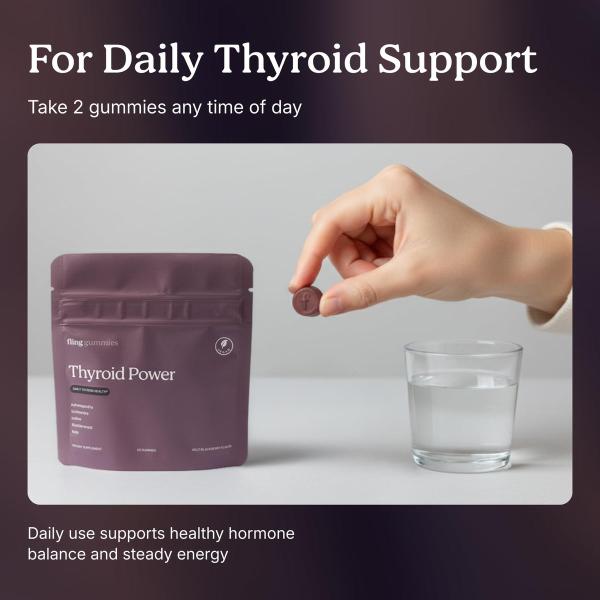 Thyroid Support Gummies 60 Count M124646