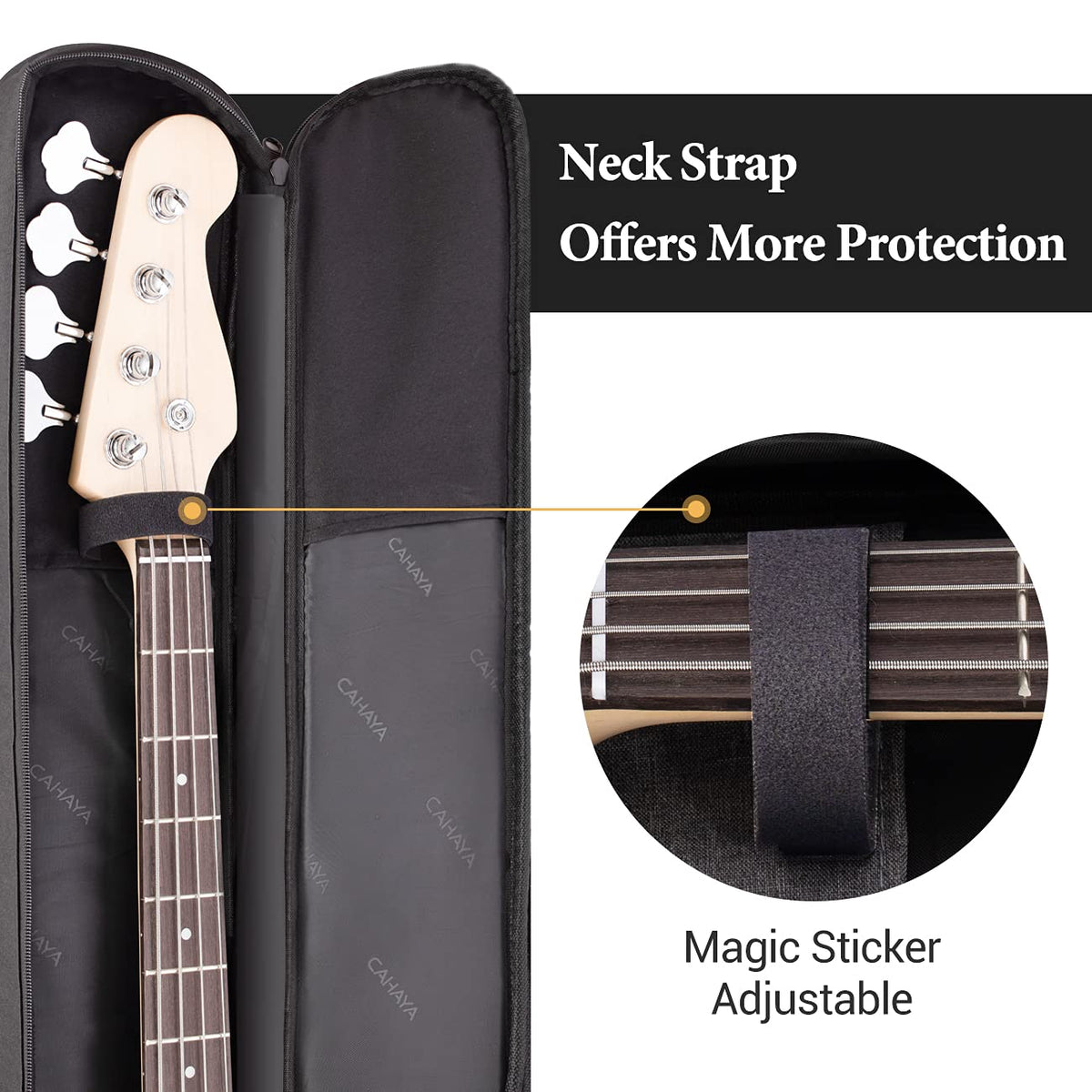 Electric Bass Guitar Gig Bag F3755