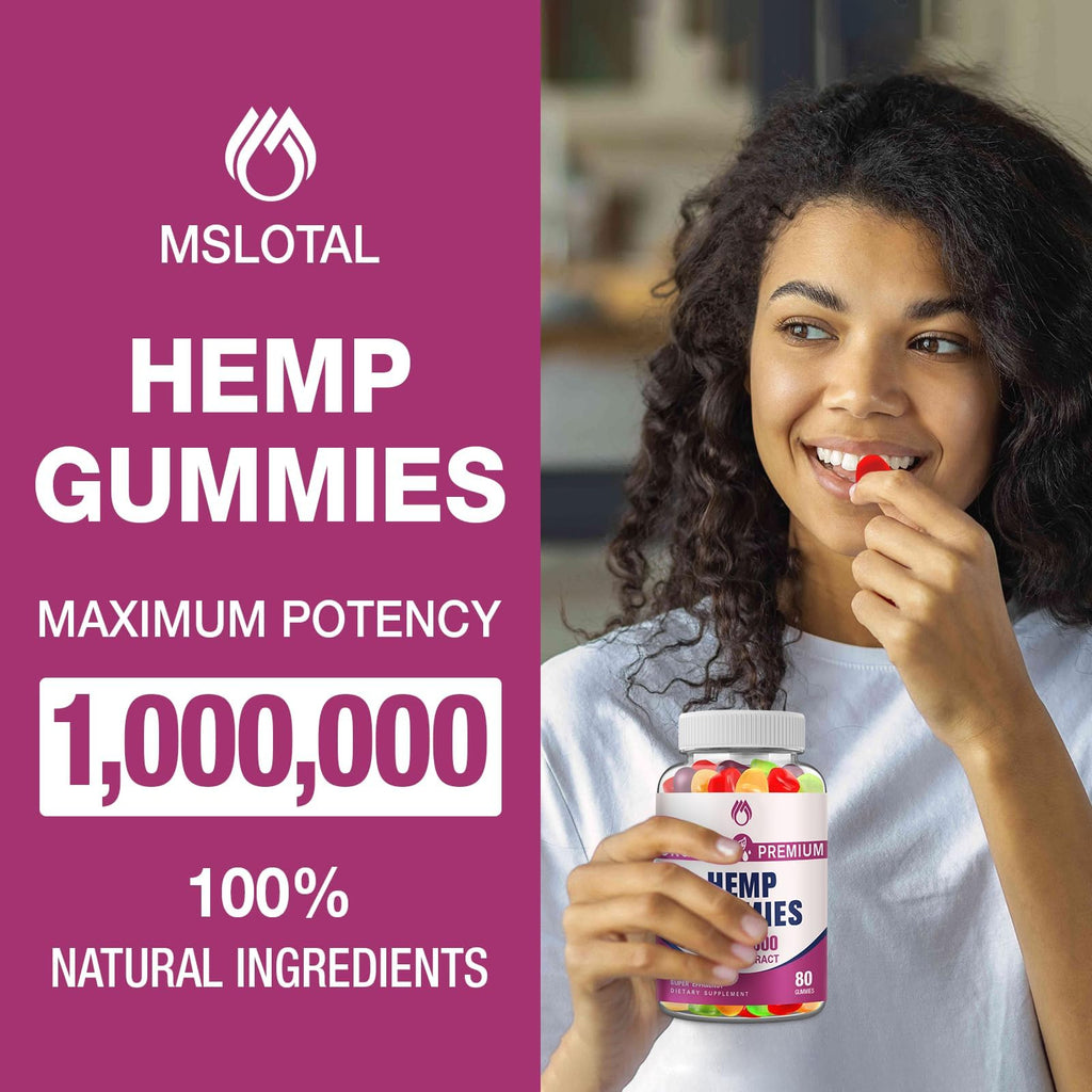 Hemp Gummies High Potency 2 Packs K622515