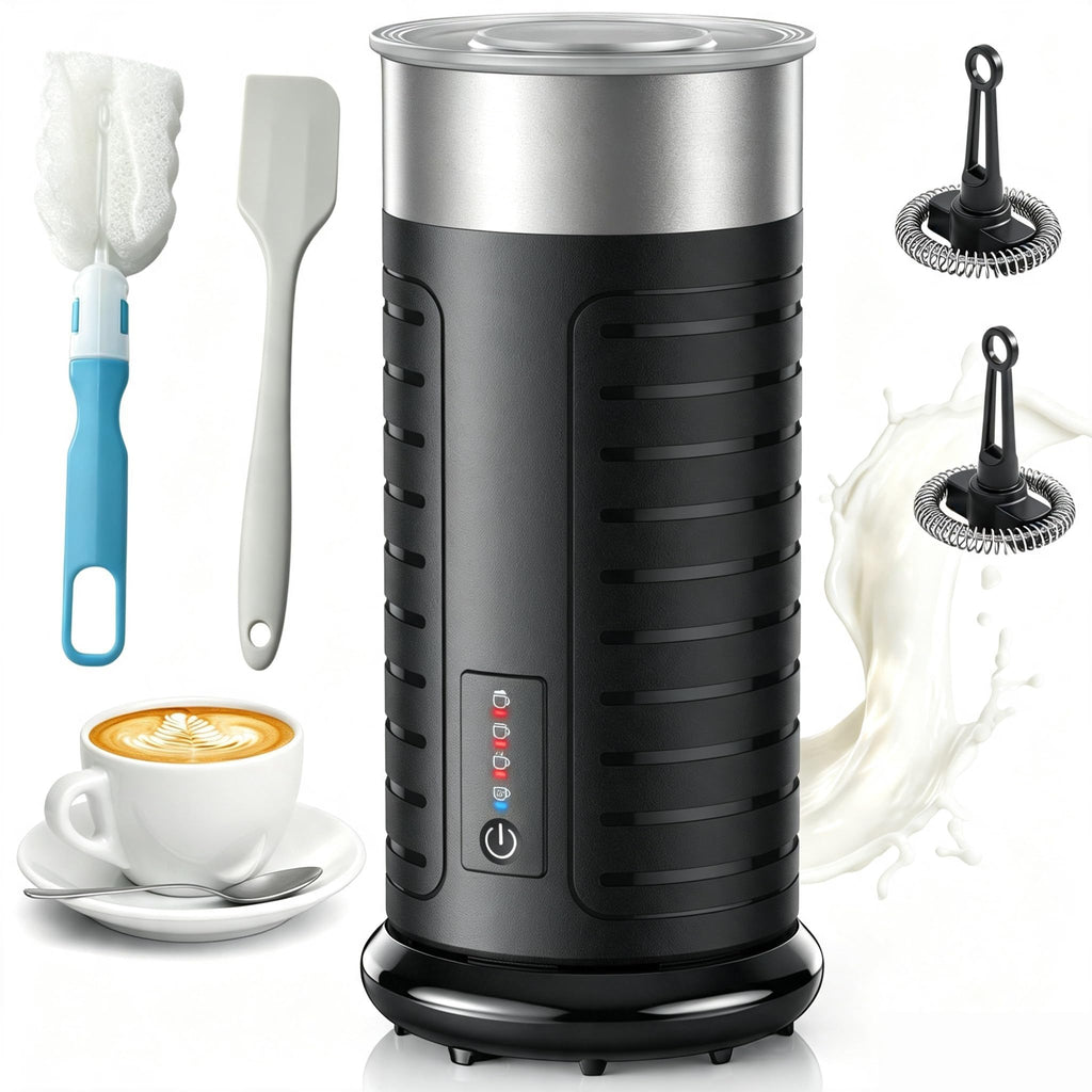 Waterproof Electric 4-in-1 Milk Frother W49631