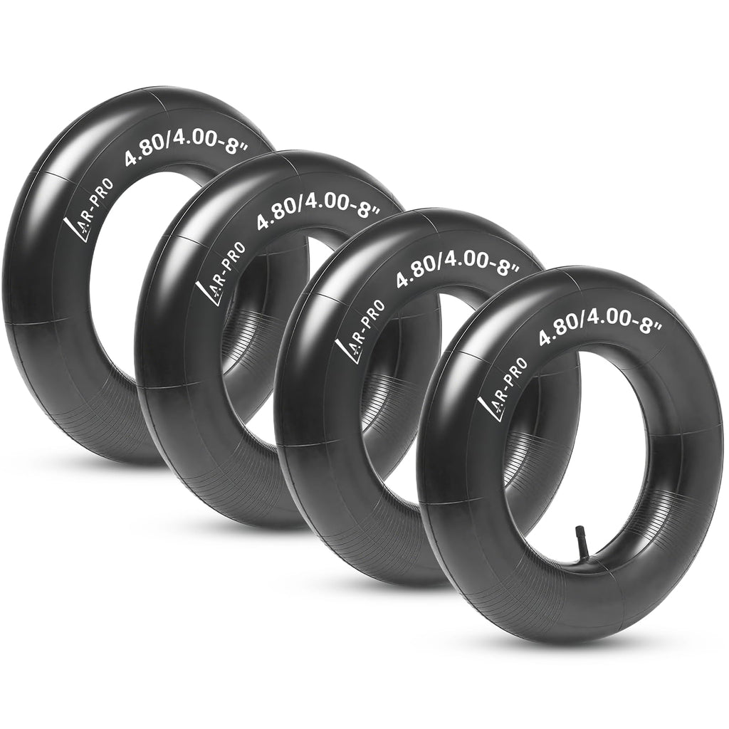 4.80/4.00-8" Inner Tube with TR-13 Straight Valve Stem (4-Pack) U72537