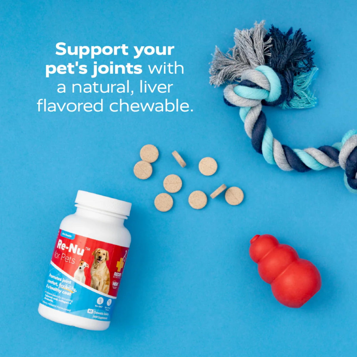 Joint Health Support for Dogs 60 Tablets W314818