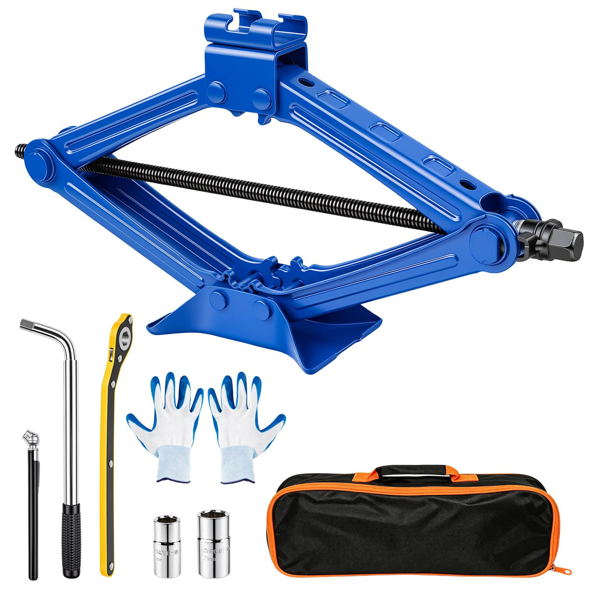 2 Ton Portable Scissor Car Jack Y3199