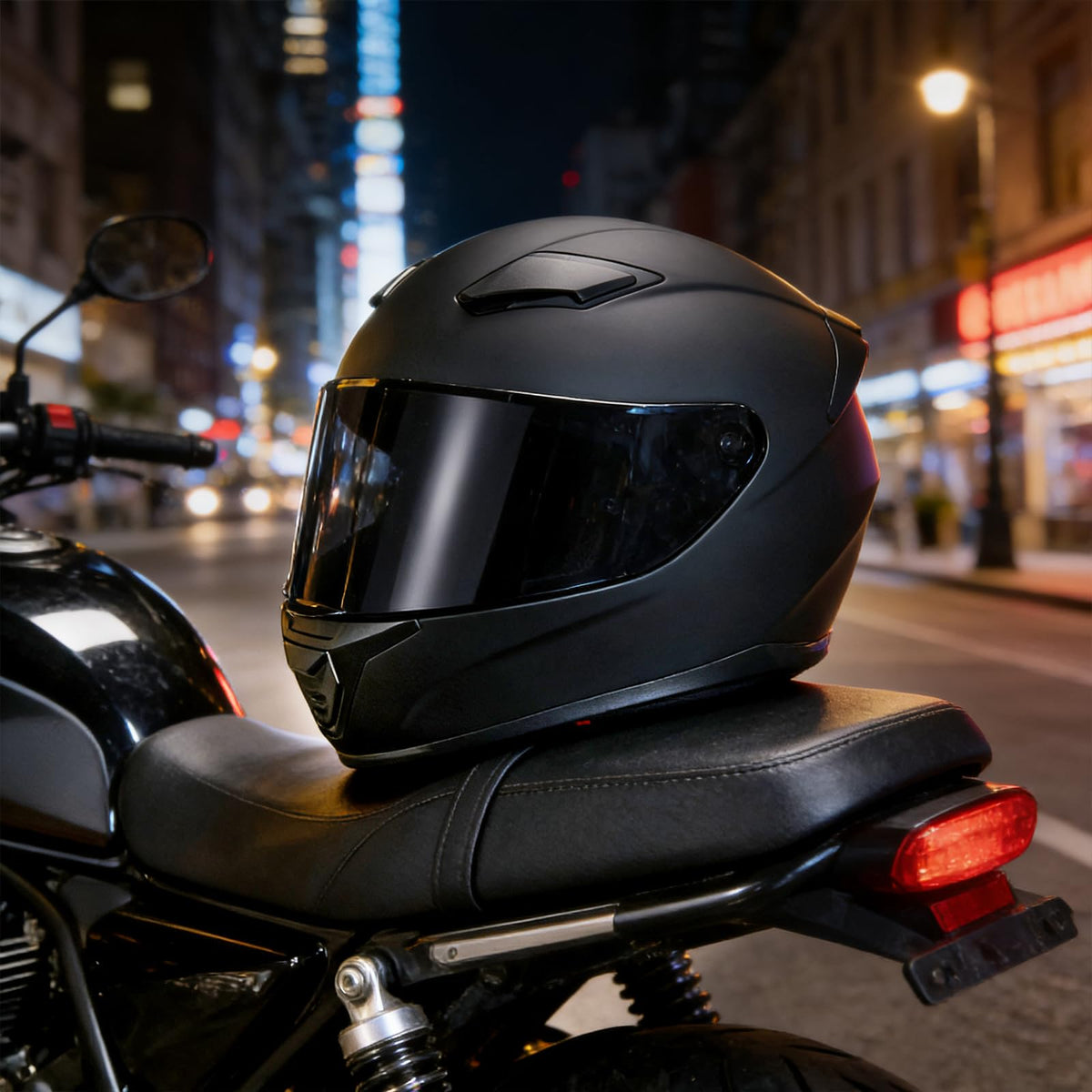Full Face Motorcycle Helmet DOT Approved Q517452