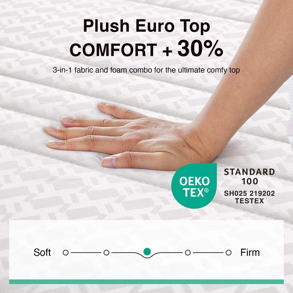 10 Inch Full Size Hybrid Mattress U630