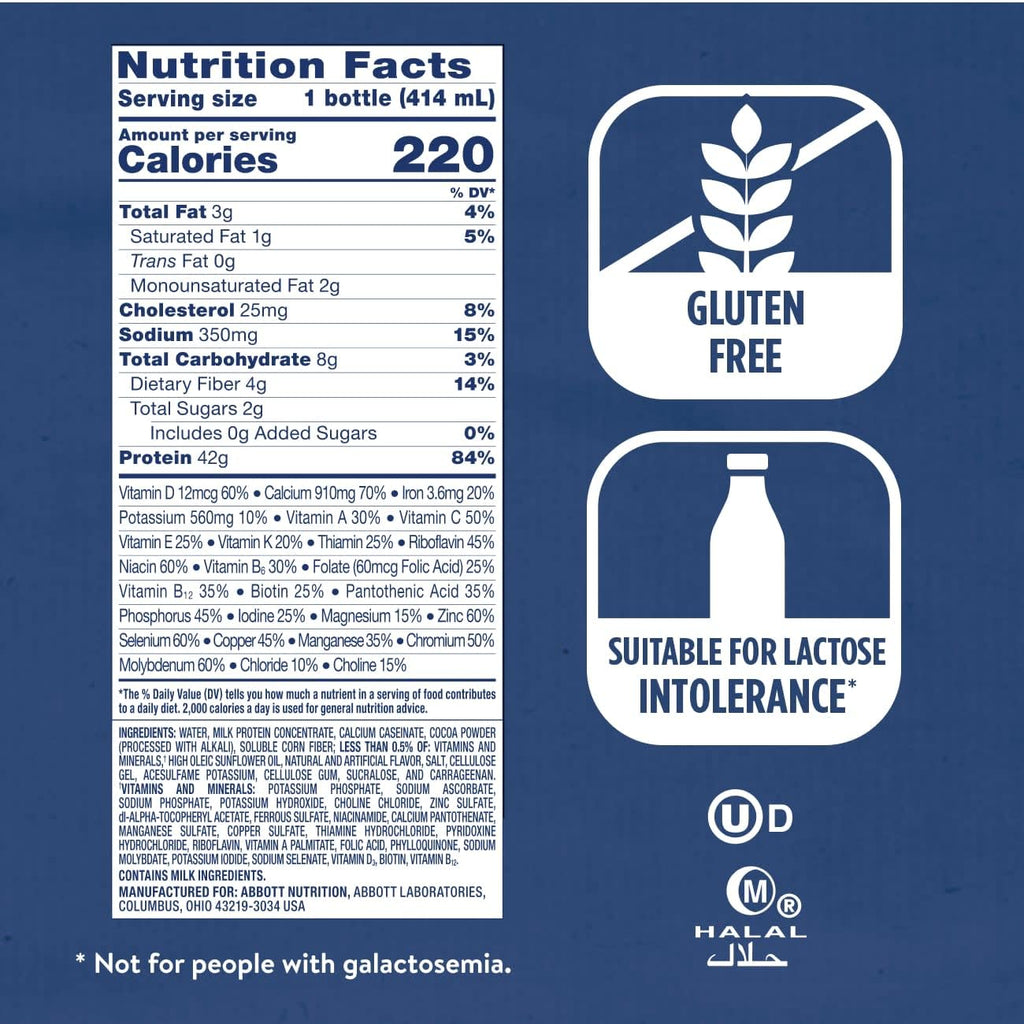 Milk Chocolate Protein Shake 12 Pack Q61730