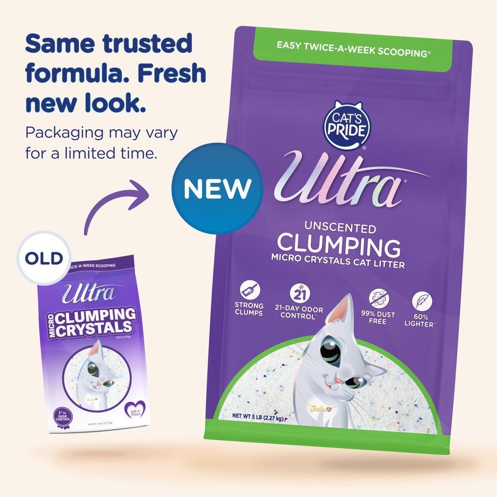Fragrance Free Clumping Micro Crystals Litter 15lb L885111