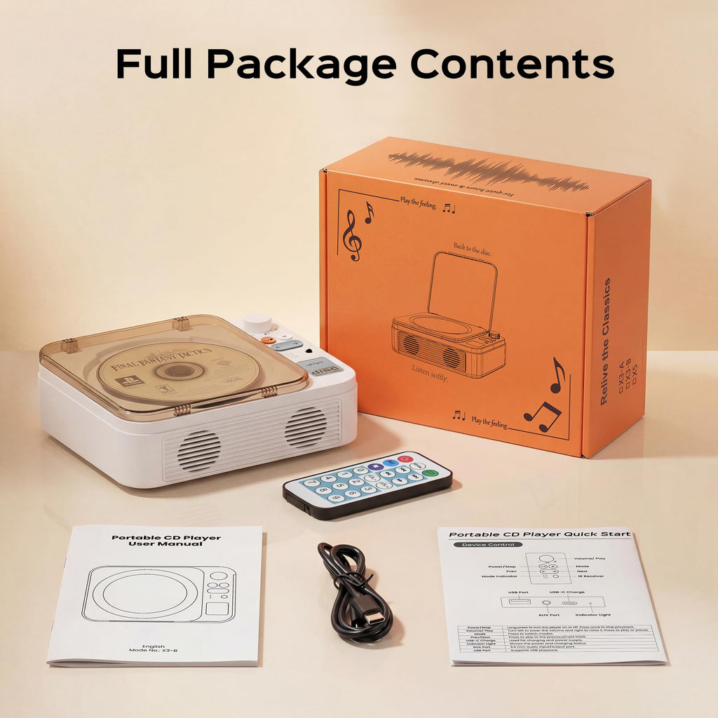 Portable CD Player with Bluetooth T4713