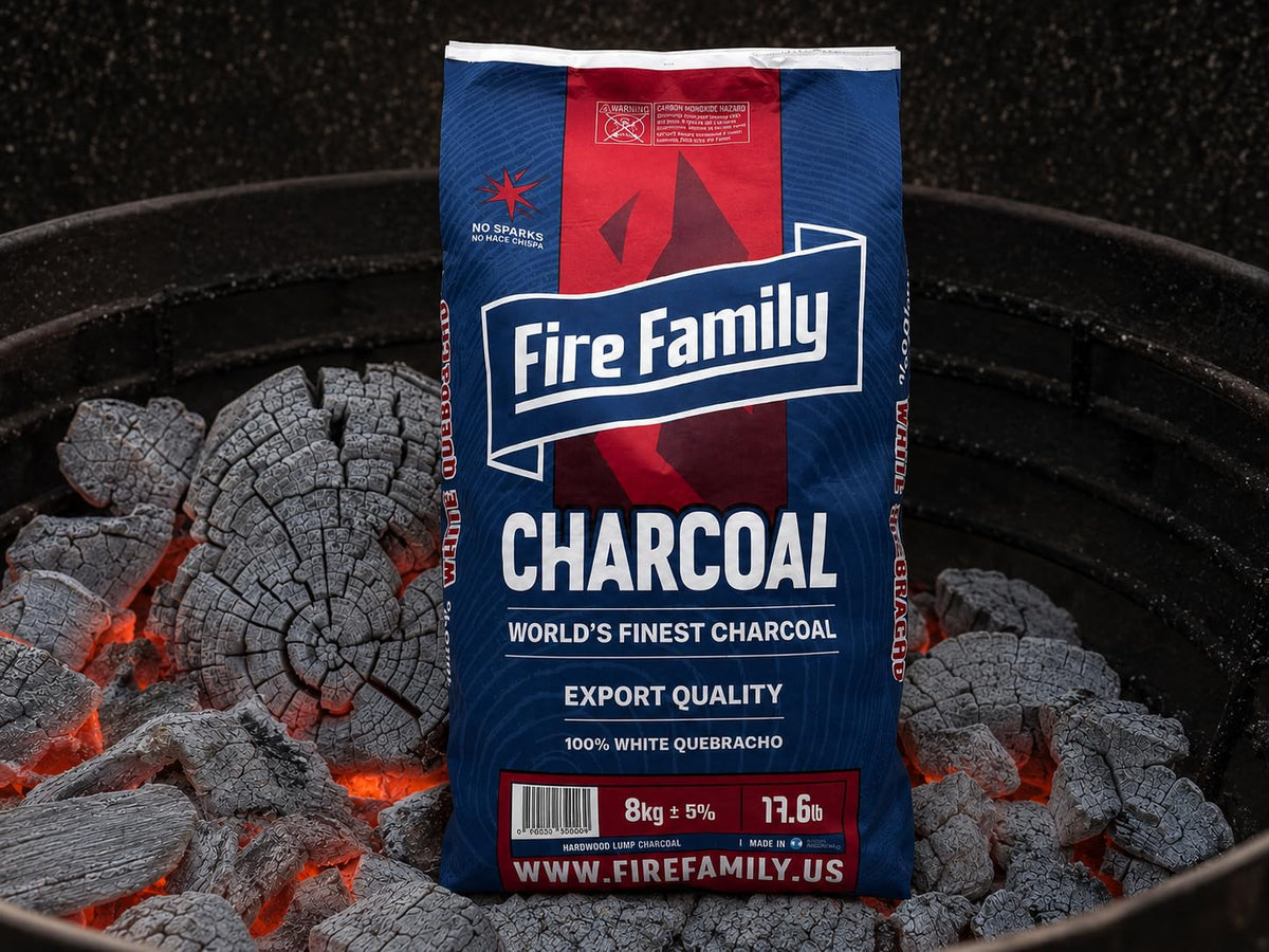 Charcoal, 100% Natural, White Quebracho Argentino, 17.6 lbs G942