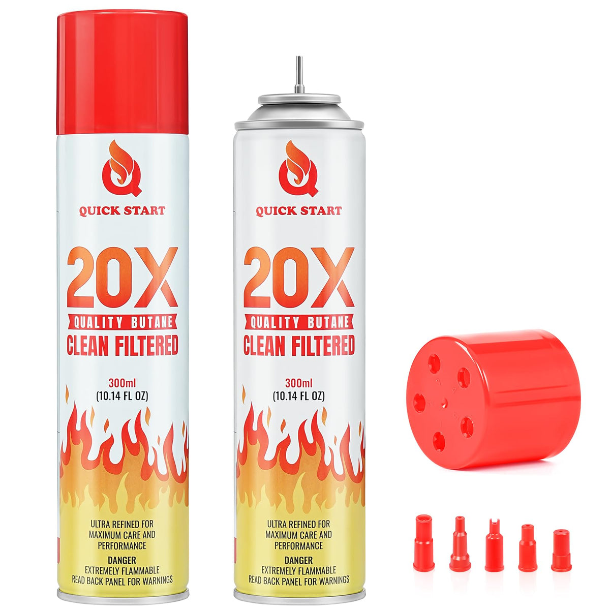 12 Pack Universal Butane Fuel Refill A4784