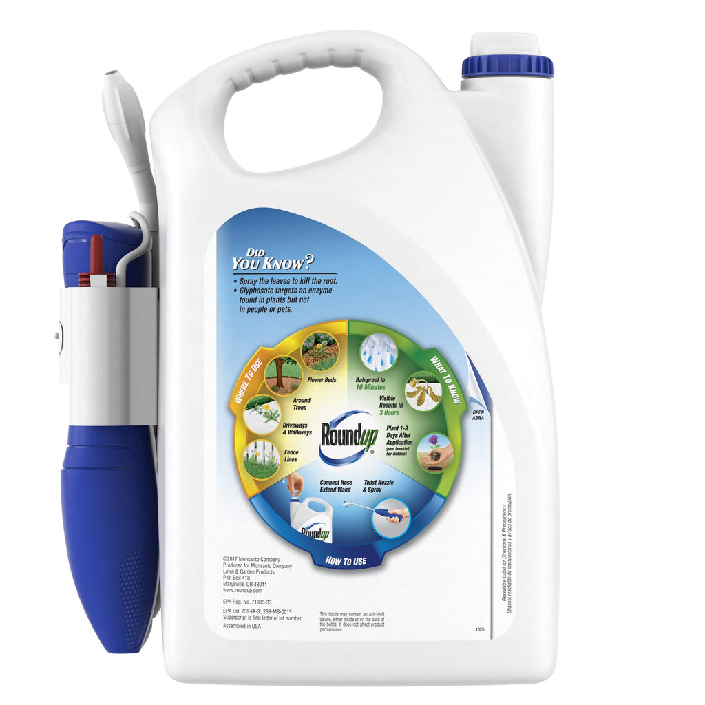 Ready-to-Use Weed & Grass Killer with Comfort Wand, 1.33 gal. F7801