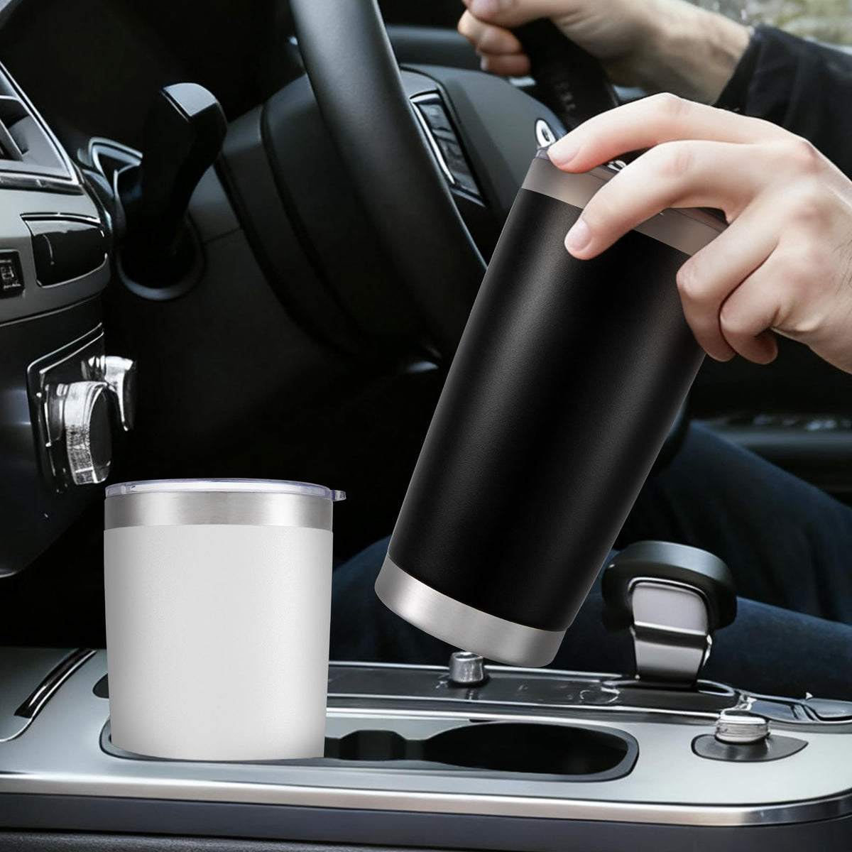 20 oz Stainless Steel Insulated Tumbler with Lid Q810