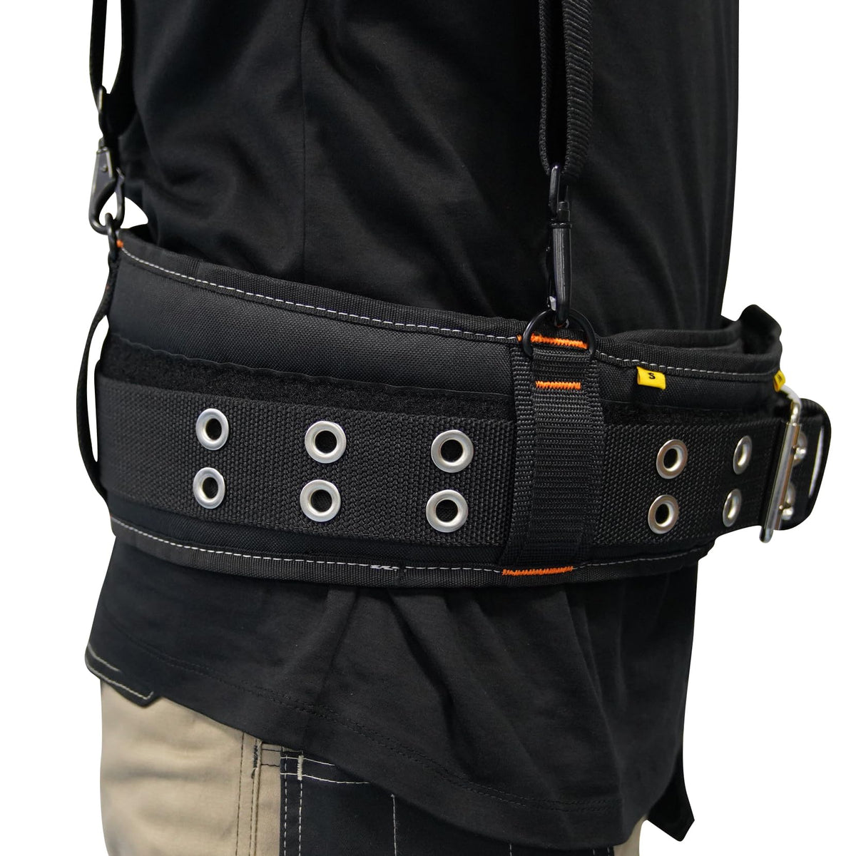 Heavy Duty Polyester Padded Tool Belt, Black L3761