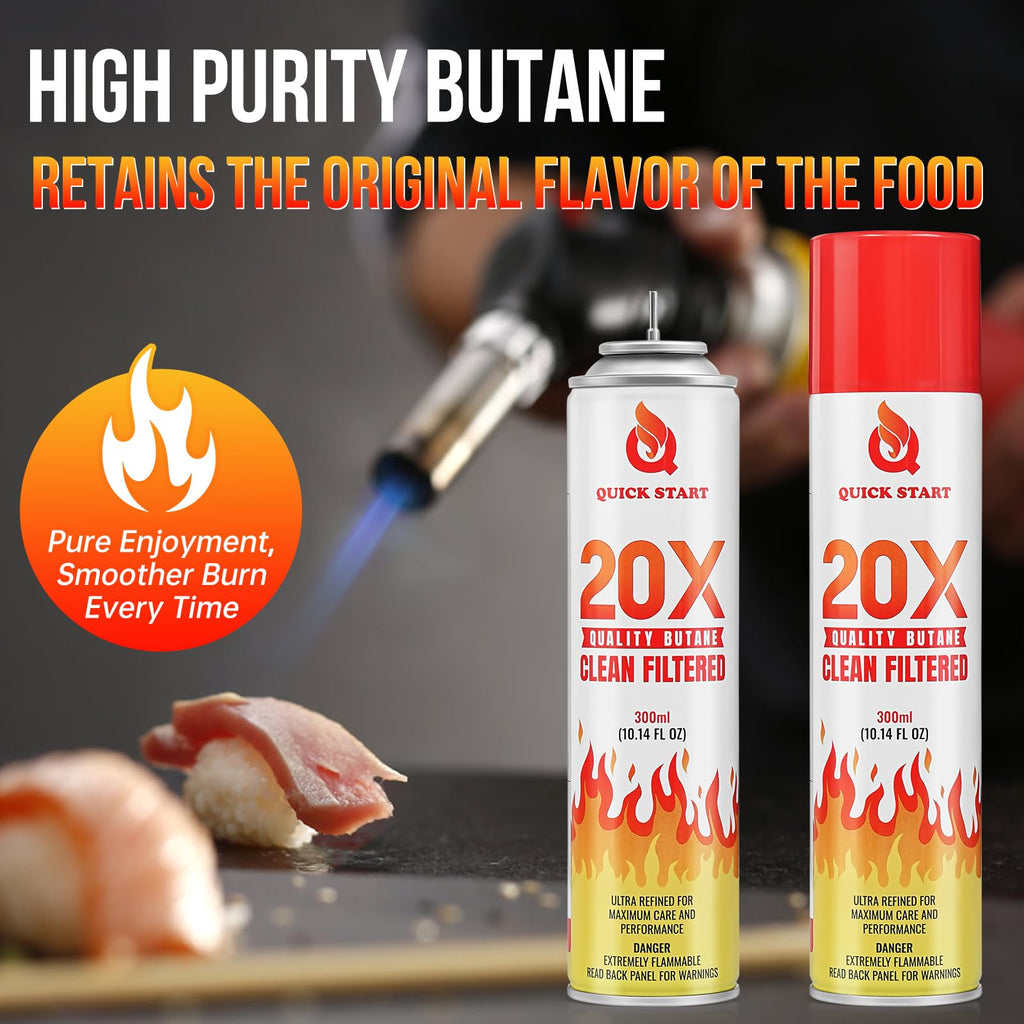 12 Pack Universal Butane Fuel Refill A4784