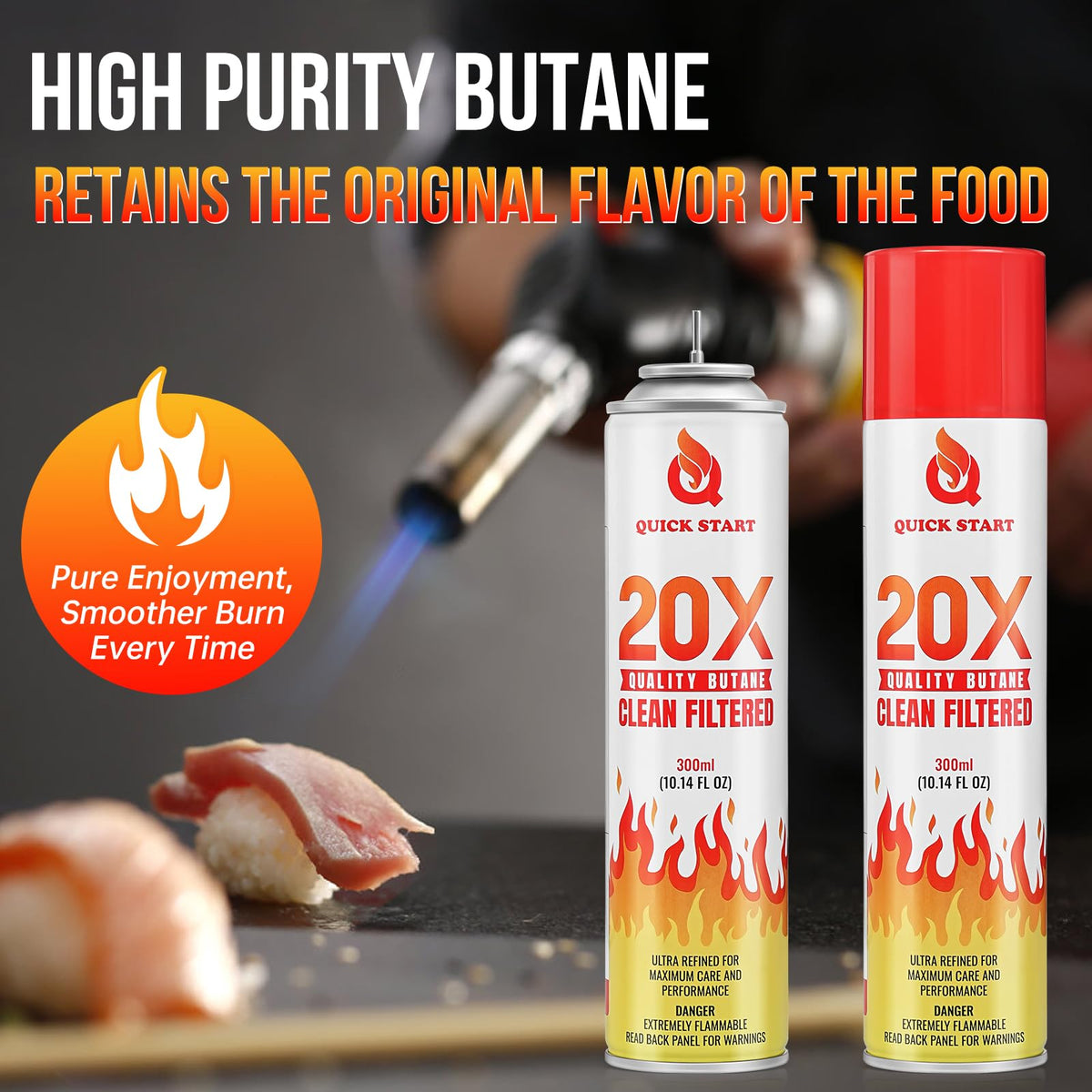 12 Pack Universal Butane Fuel Refill A4784