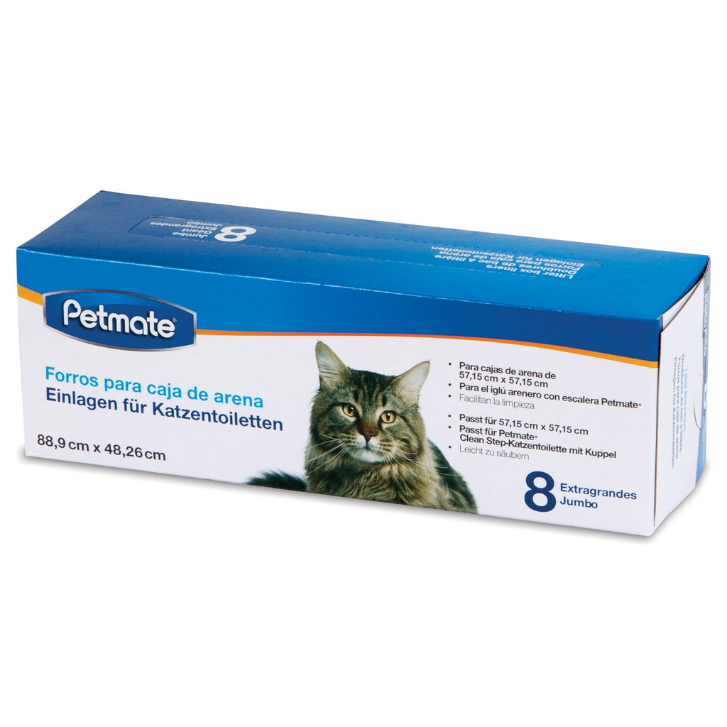 Jumbo 8-Count Litter Box Liners C881