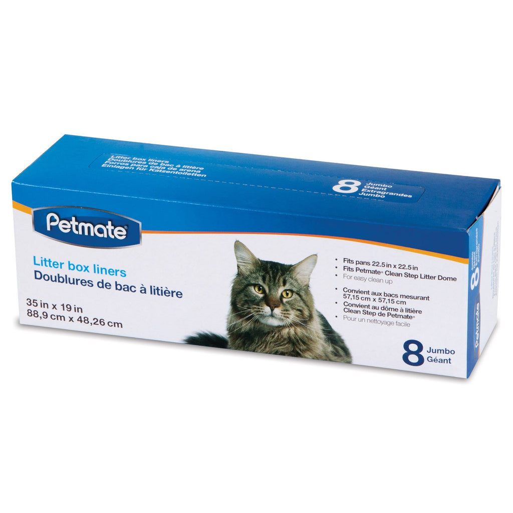 Jumbo 8-Count Litter Box Liners C881