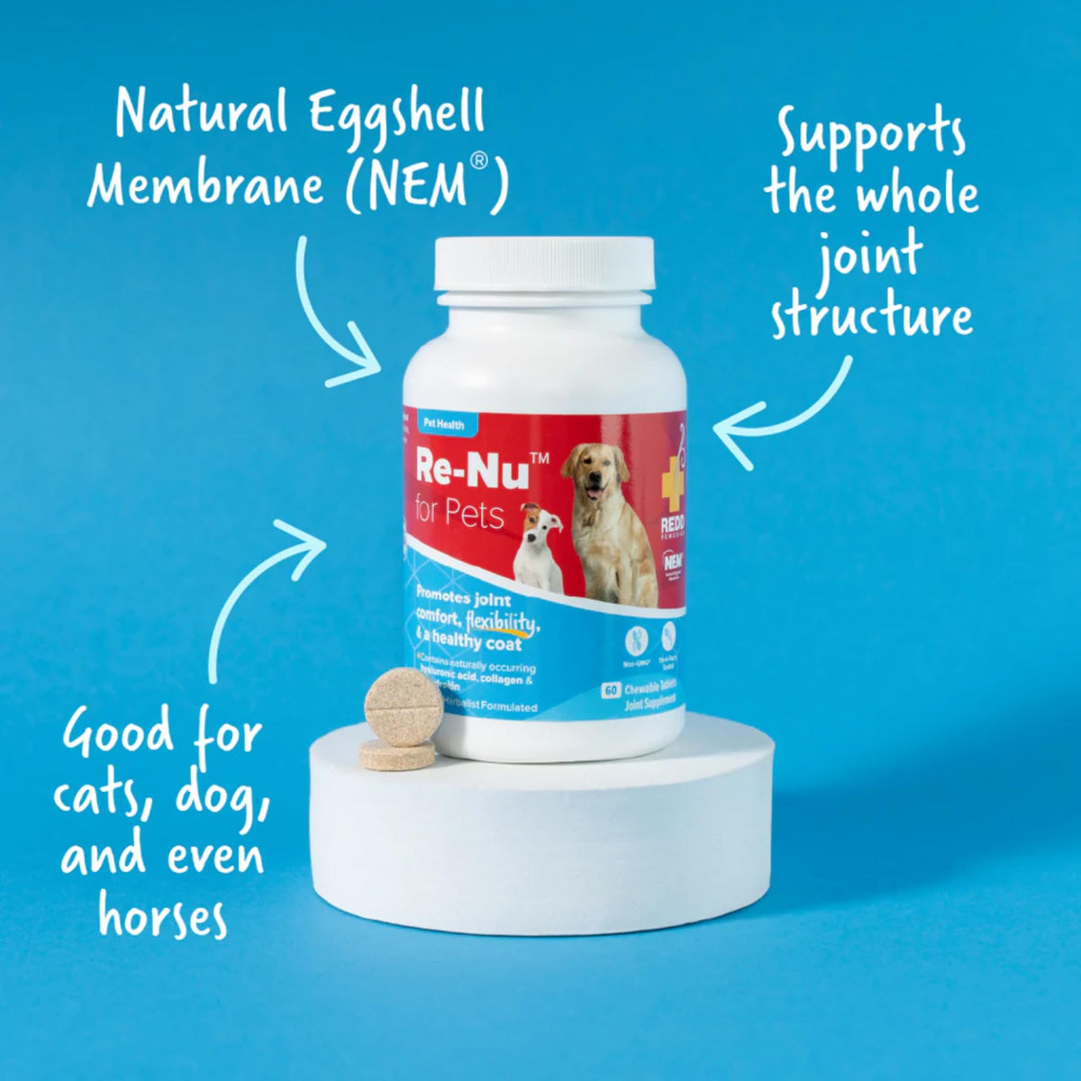 Joint Health Support for Dogs 60 Tablets W314818