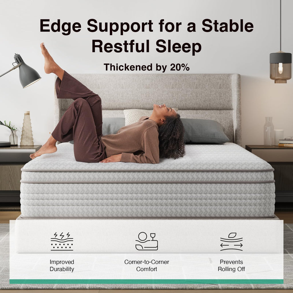 10 Inch Full Size Hybrid Mattress U630