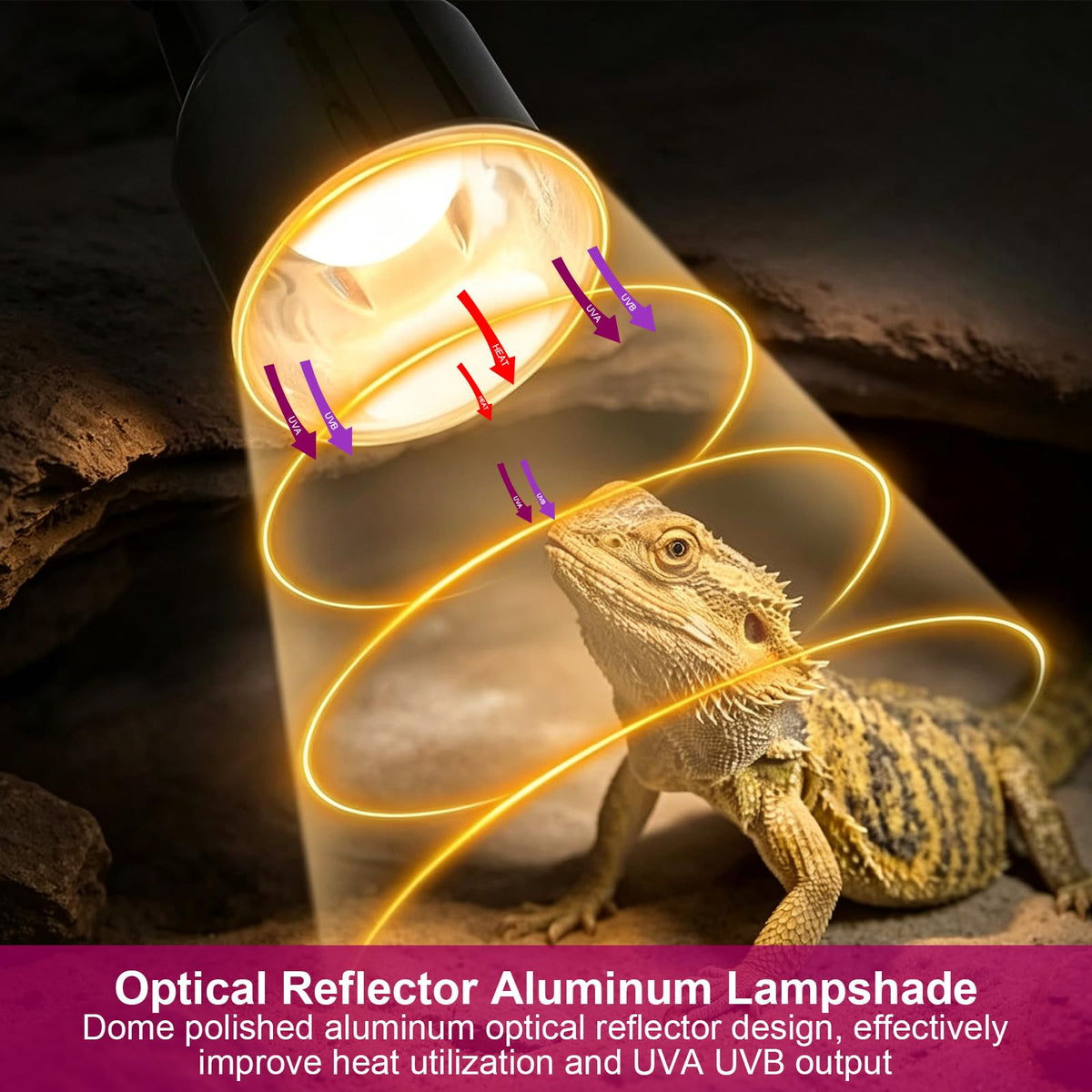 Ceramic Socket Reptile Heat Lamp Kit L561