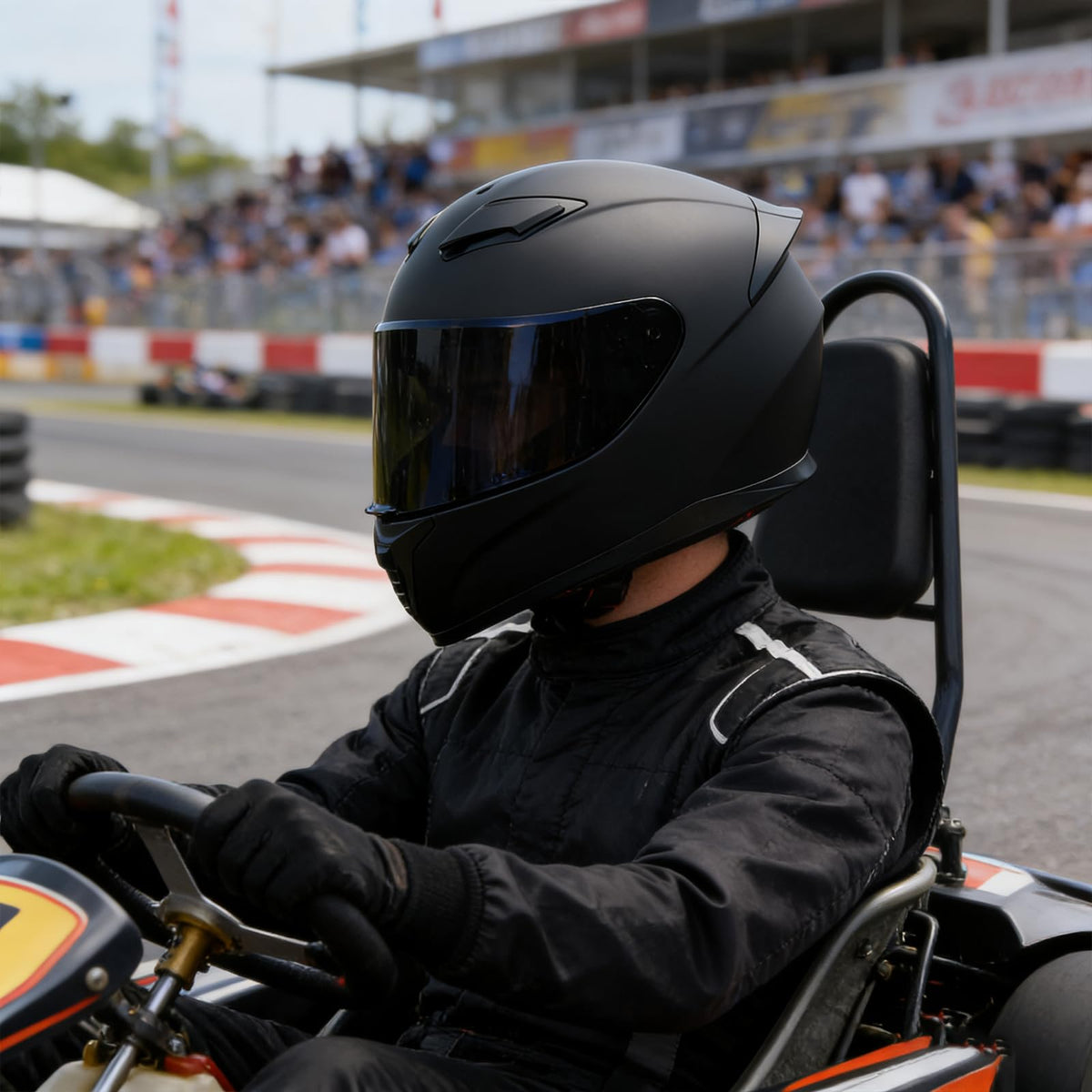 Full Face Motorcycle Helmet DOT Approved Q517452