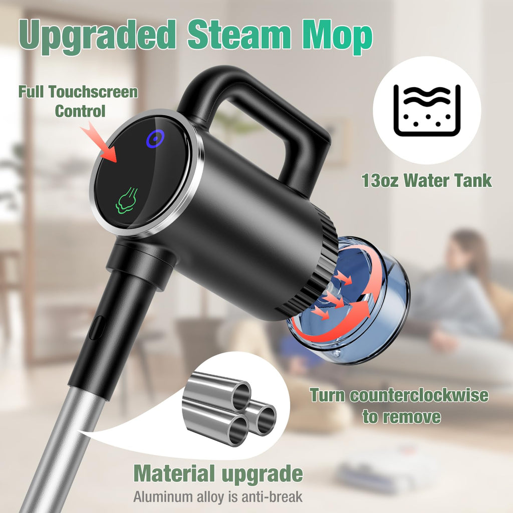 11-in-1 Detachable Handheld Steam Mop F8248
