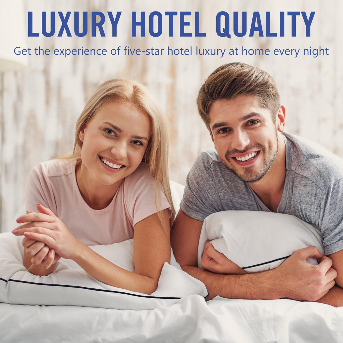 King Size Cooling Microfiber Bed Pillows Set of 2 B950