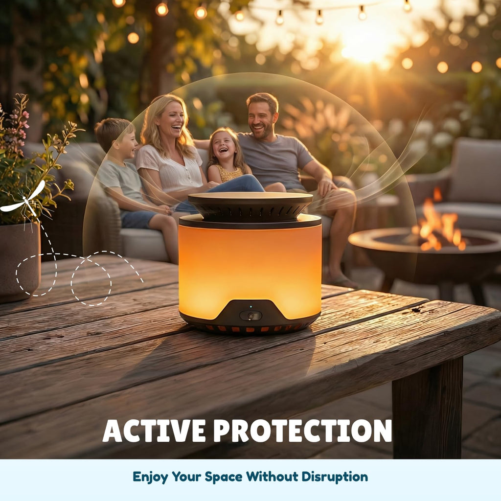 Rechargeable Mosquito Repeller 2 Pack with Citronella Geraniol Peppermint Refills Z4031