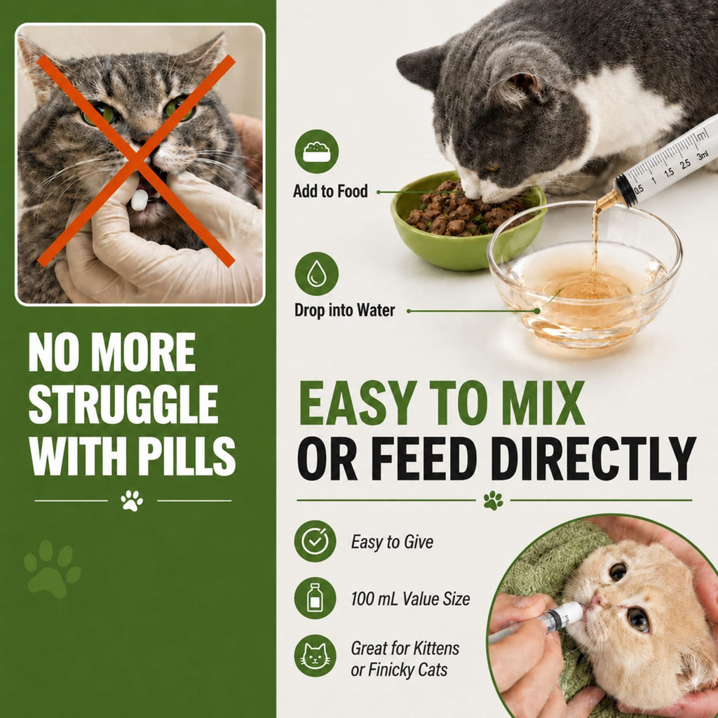 Liquid Dewormer Oral Suspension for Cats R783