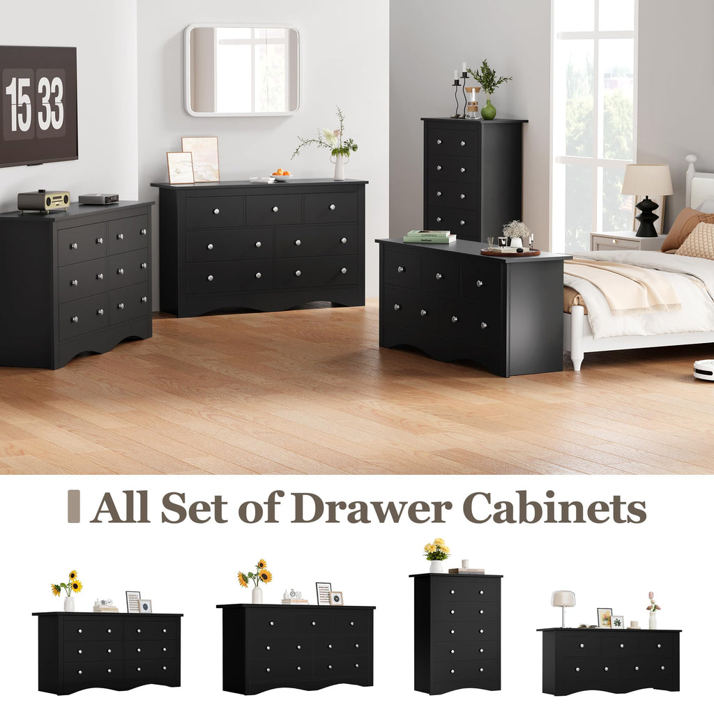 Black Dresser S6298