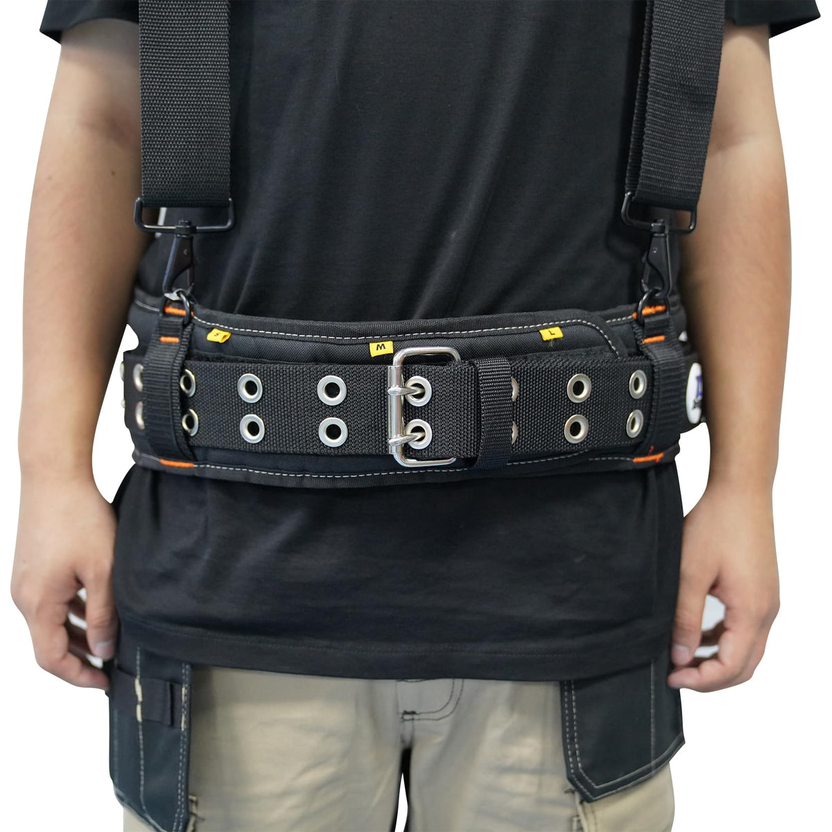 Heavy Duty Polyester Padded Tool Belt, Black L3761