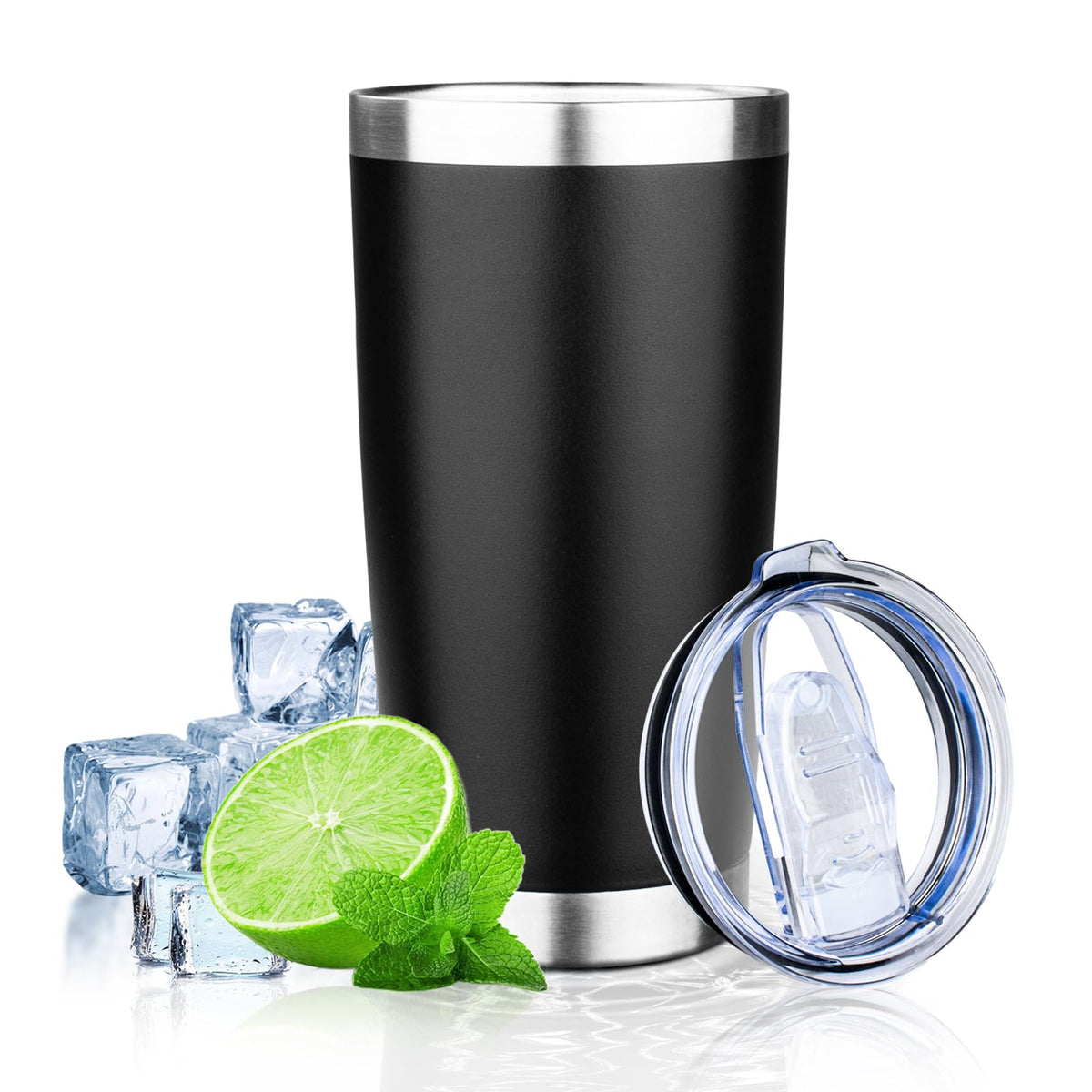 20oz Stainless Steel Insulated Tumbler with Lid R4595