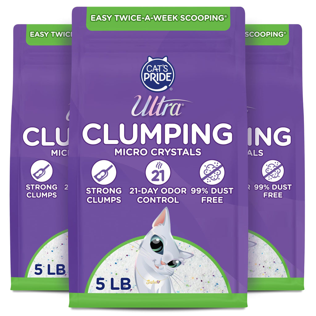 Fragrance Free Clumping Micro Crystals Litter 15lb L885111