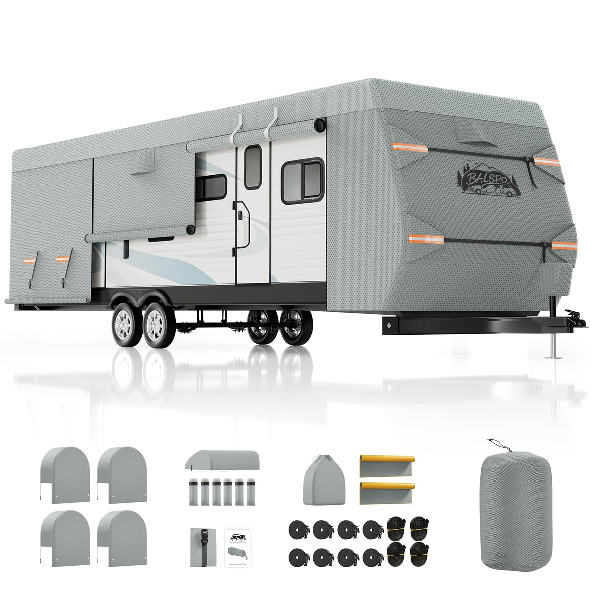 Heavy Duty Waterproof RV Cover 14-16ft B567