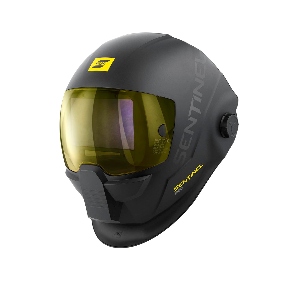 Black Nylon Welding Helmet H5083