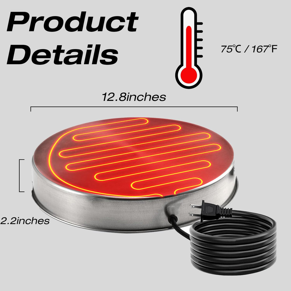 Heated Chicken Waterer 13 Inches S20311