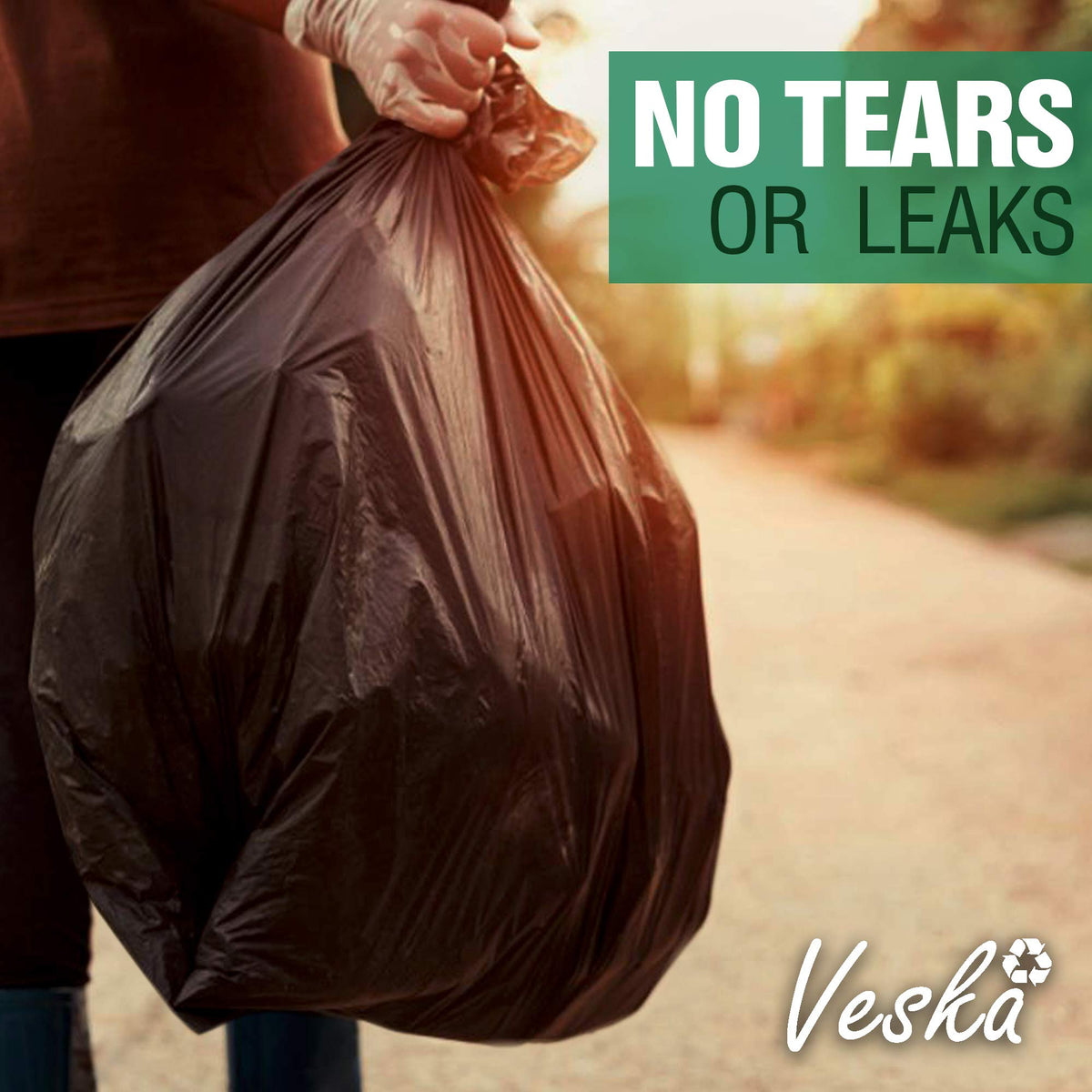 55 Gallon 3 Mil Heavy Duty Contractor Trash Bags L36654