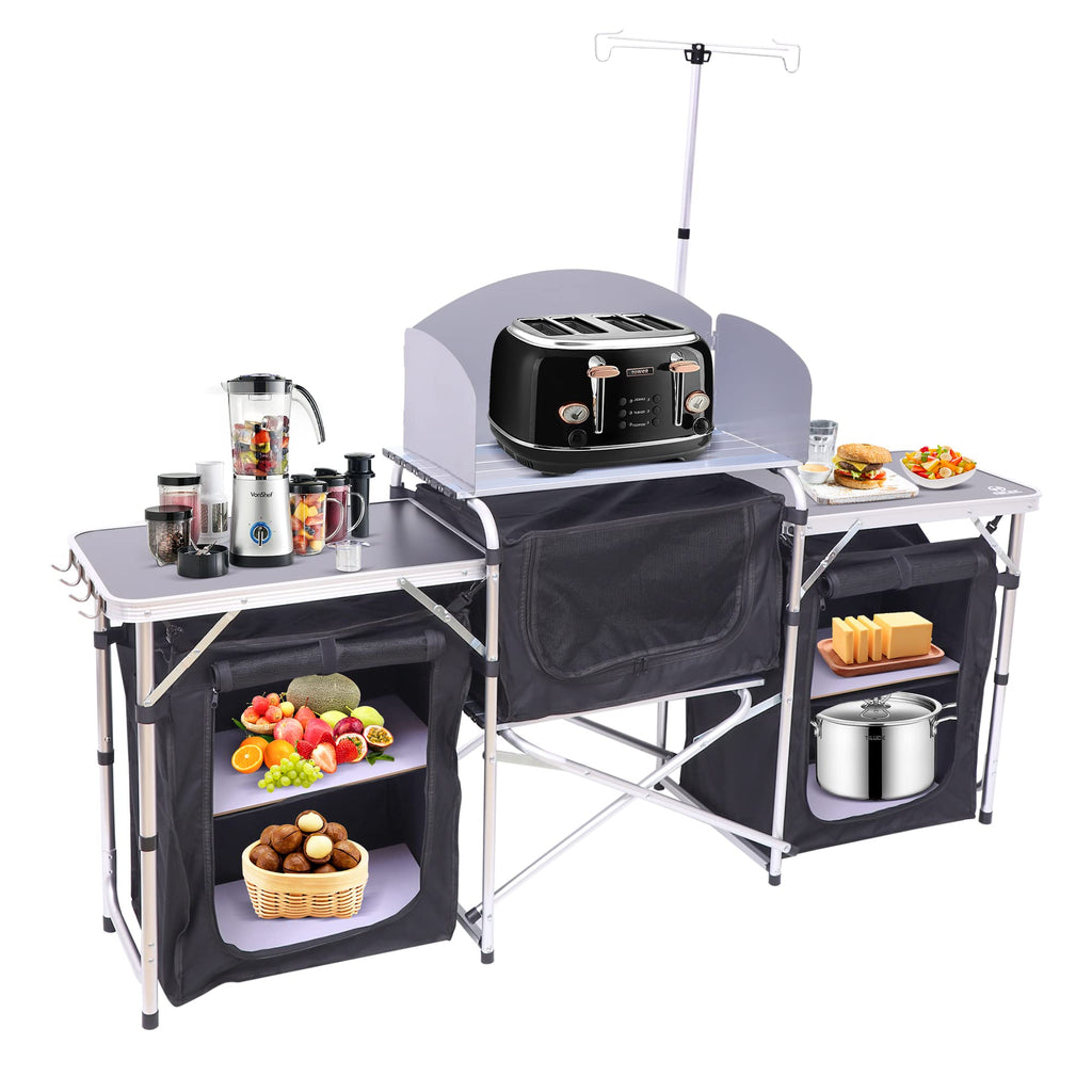 Folding Camping Cook Table A536611