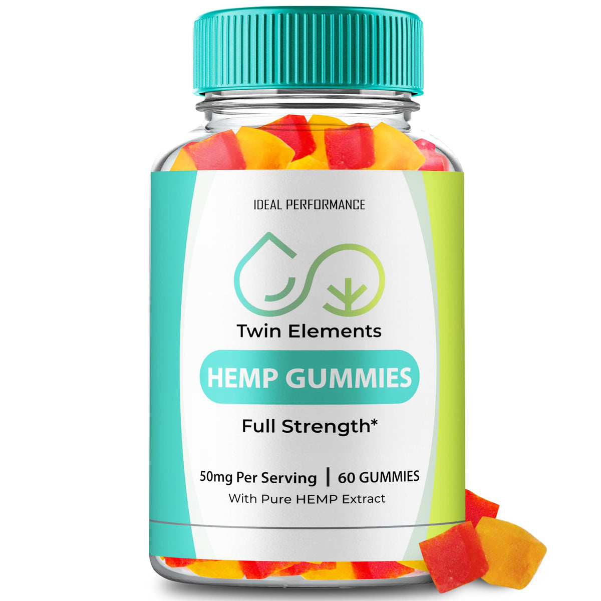Hemp Gummies 60 Gummies W456